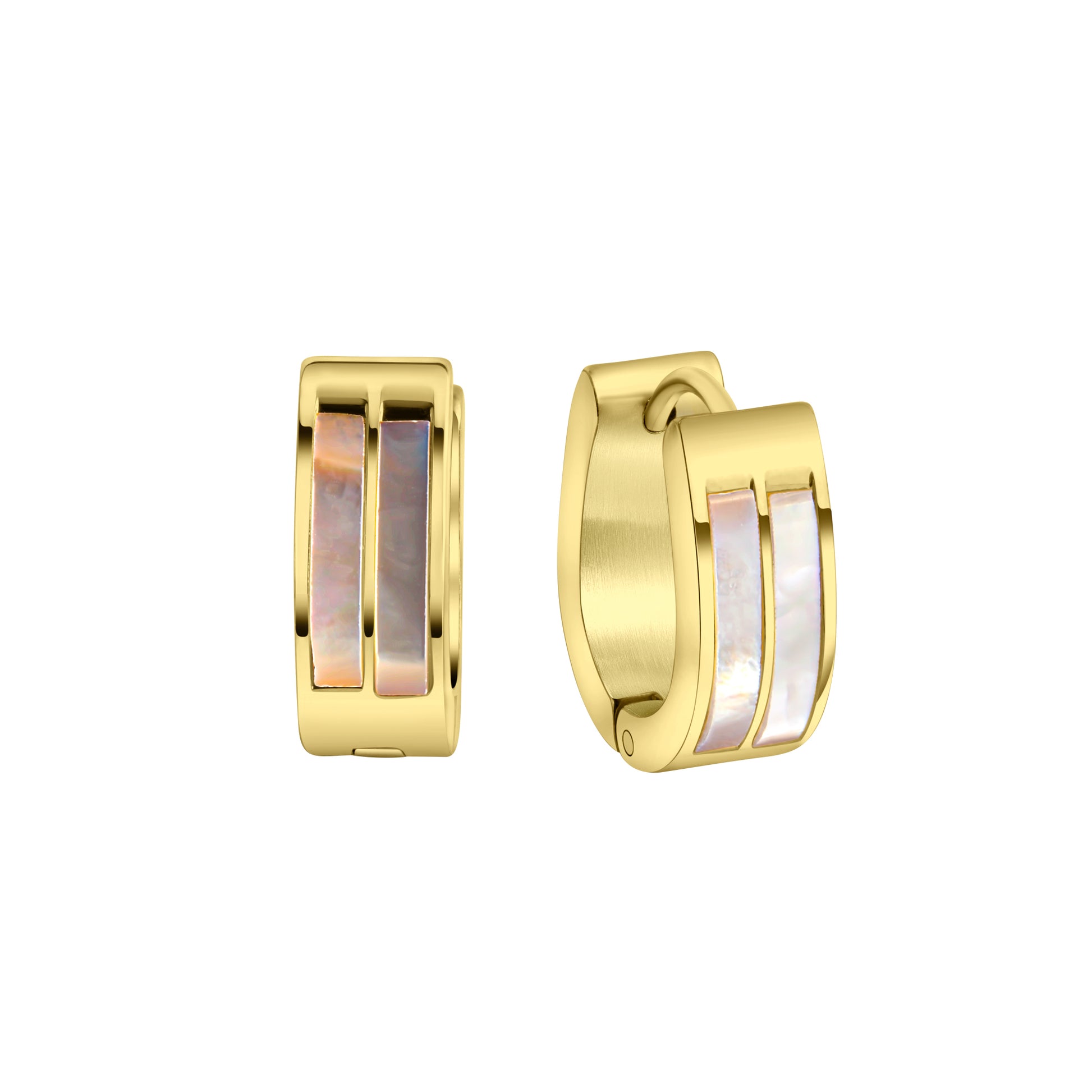 Klappcreolen White Shell