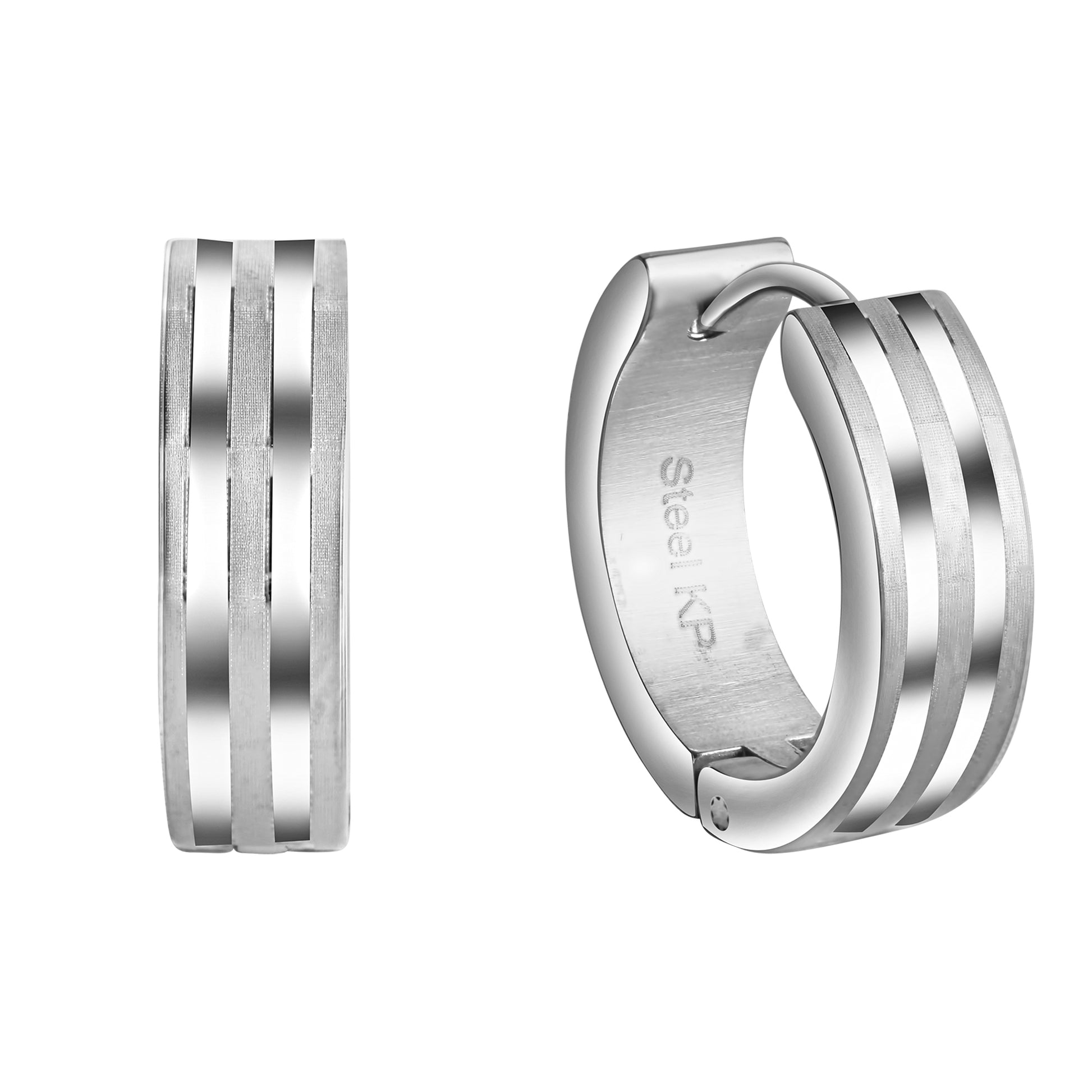 Klappcreolen Silver Lines