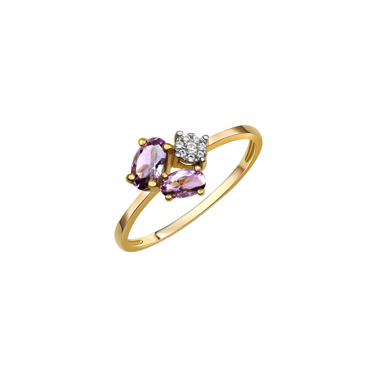 Ring Amethyst Glow