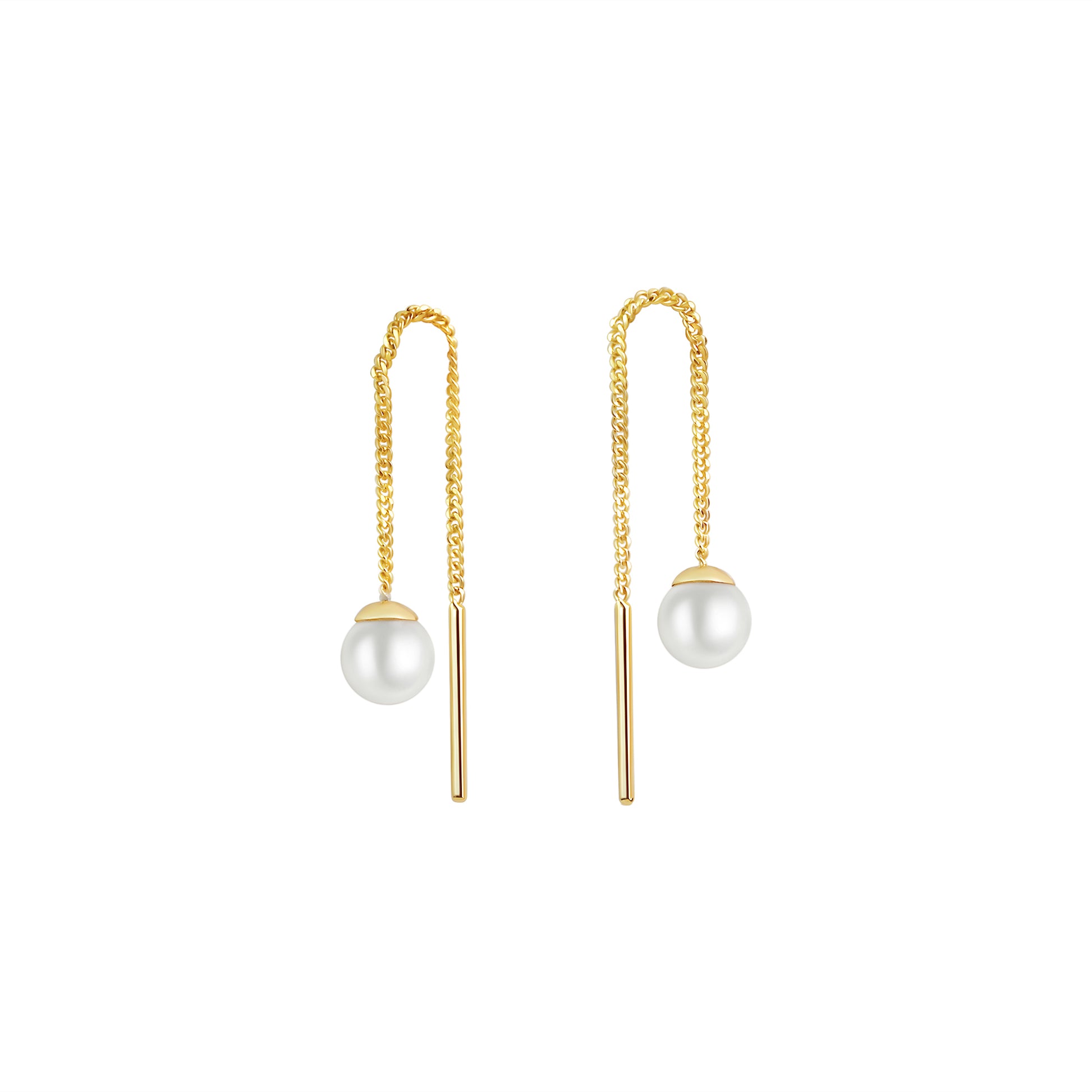 Ohrhänger Golden Pearl