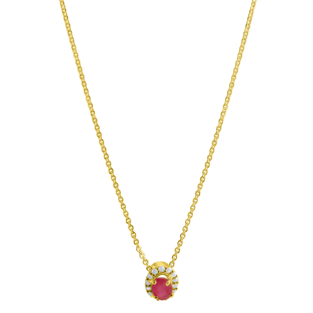 Collier Ruby Bloom