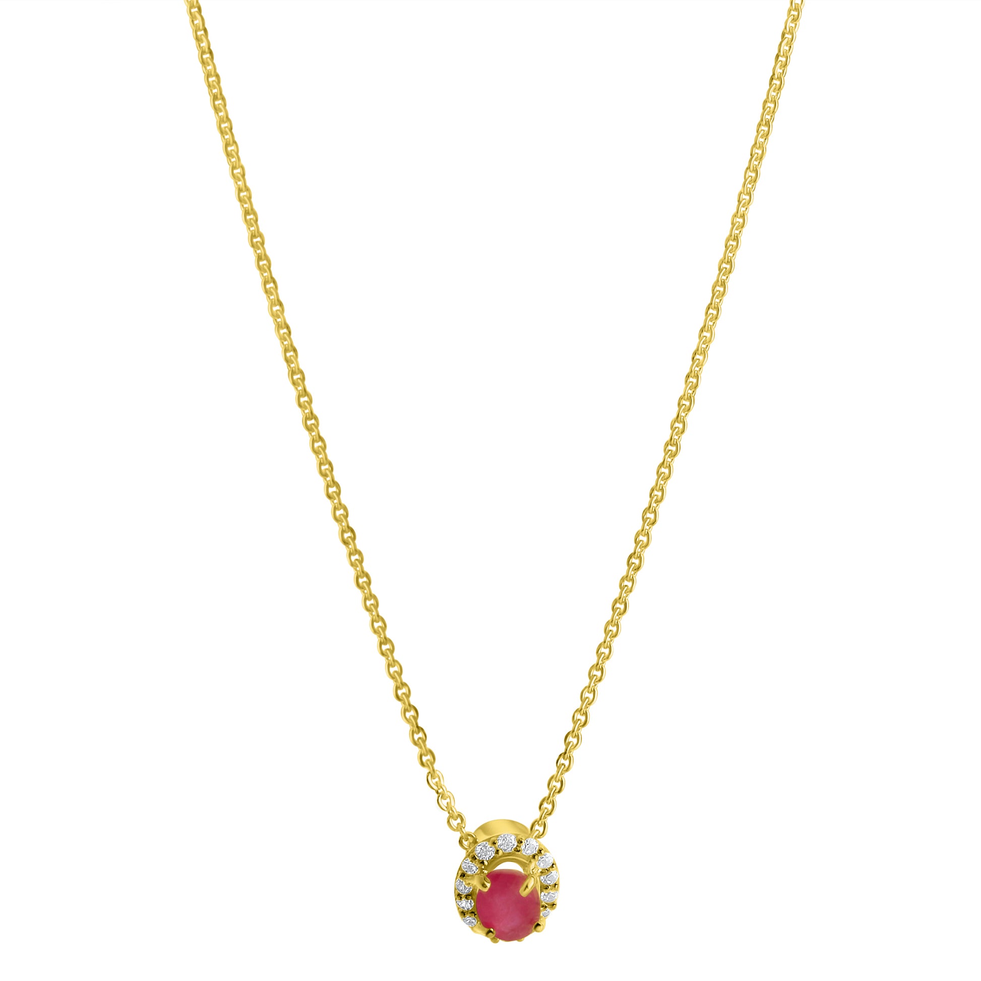Collier Ruby Bloom