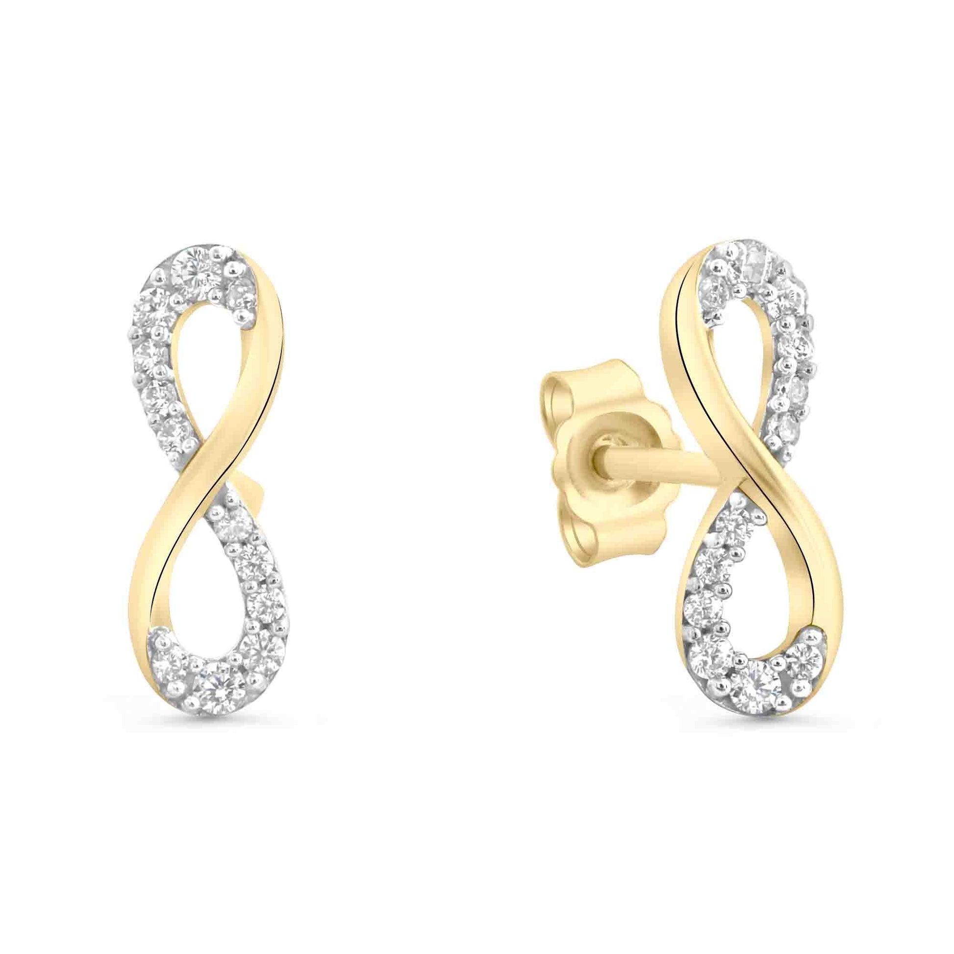 Ohrstecker Infinity Zirkonia