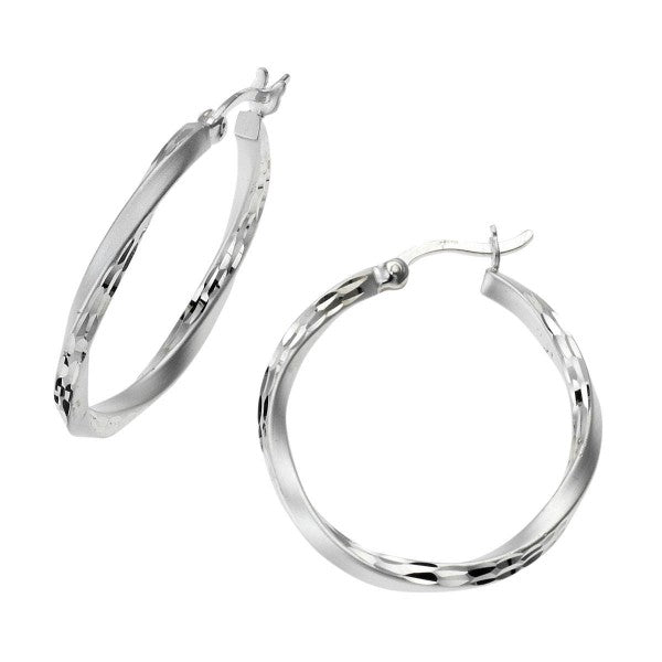 Creolen Silberwirbel