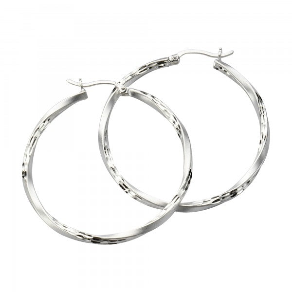 Creolen Silberwirbel