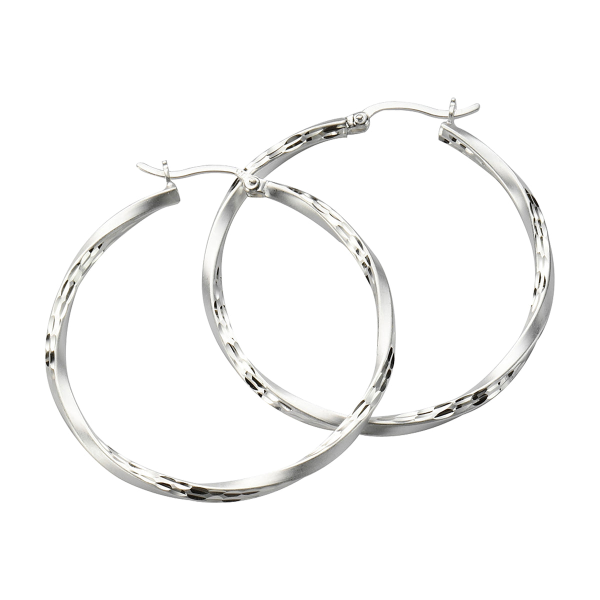 Creolen Silberwirbel