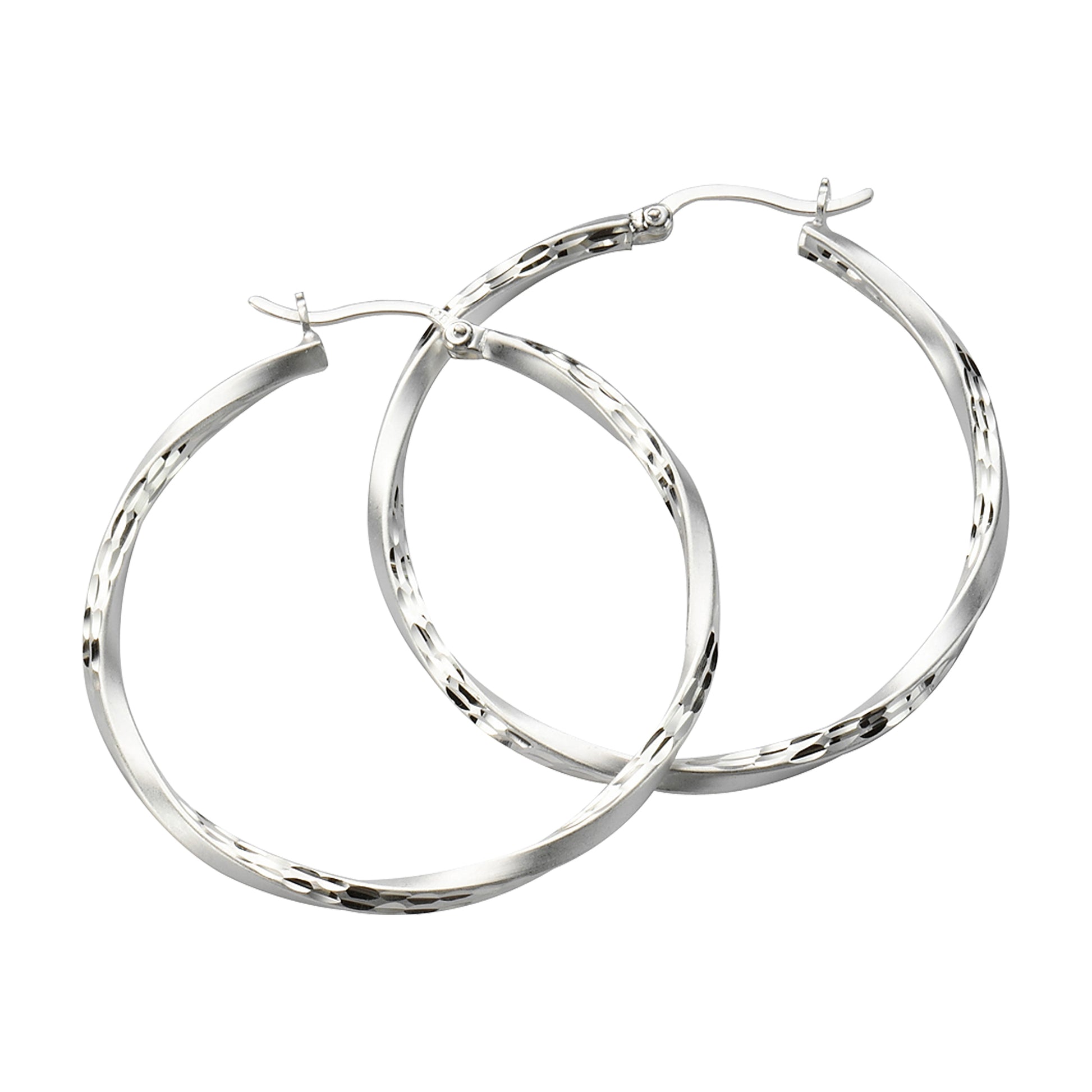 Creolen Silberwirbel